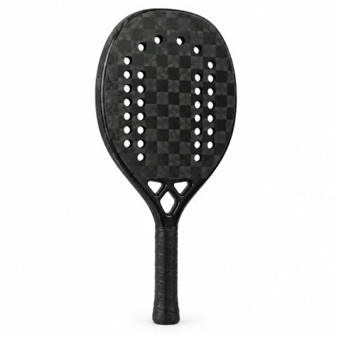 Padel Racket, 18K Carbon Black
