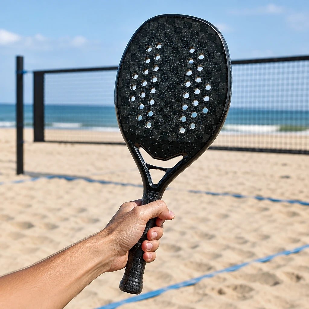 Padel Racket, 18K Carbon Fibre