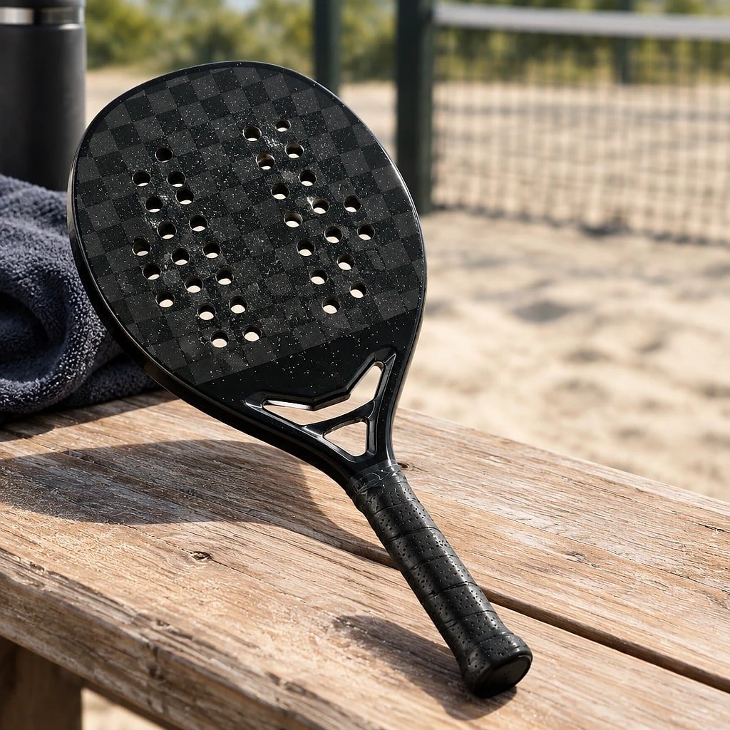 Padel Racket, 18K Carbon Fibre
