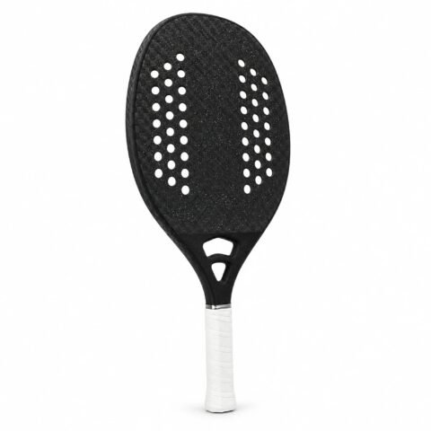 Padel Racket, Black 12K Carbon
