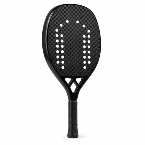 Padel Racket, Matte Black Carbon