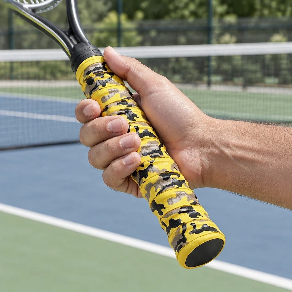 Camouflage Racket Grip Tape, Yellow