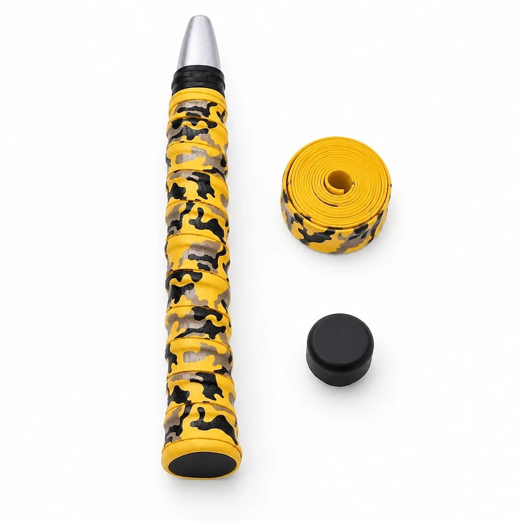 Camouflage Racket Grip Tape, Yellow