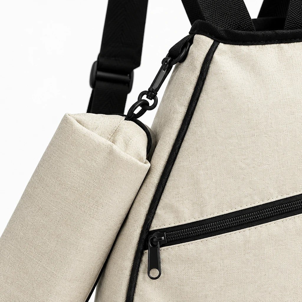 Padel Racket Bag, Beige