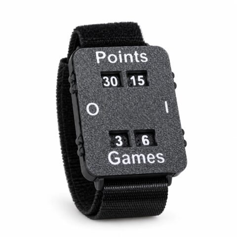 Sports Score Tracker Wristband, Black