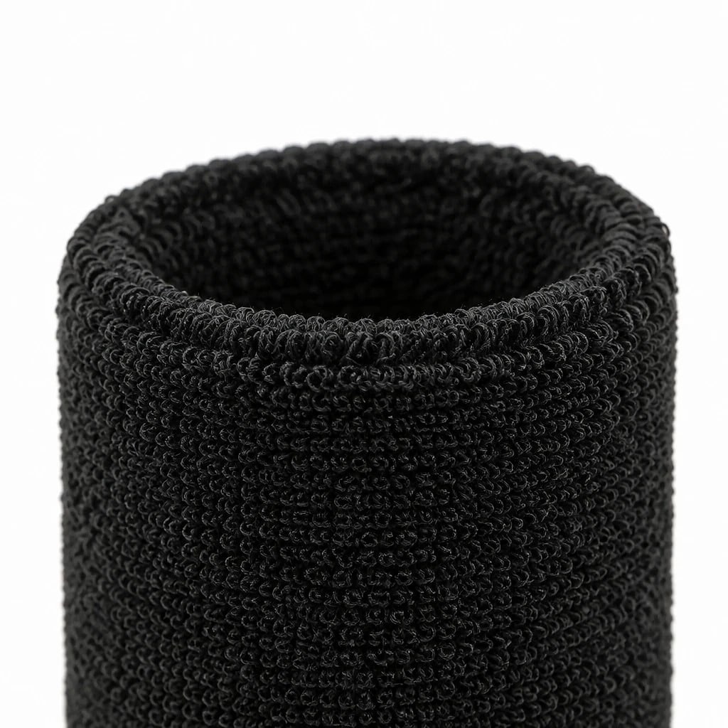 Towelling Sweatband Wristbands, 15 cm Pair