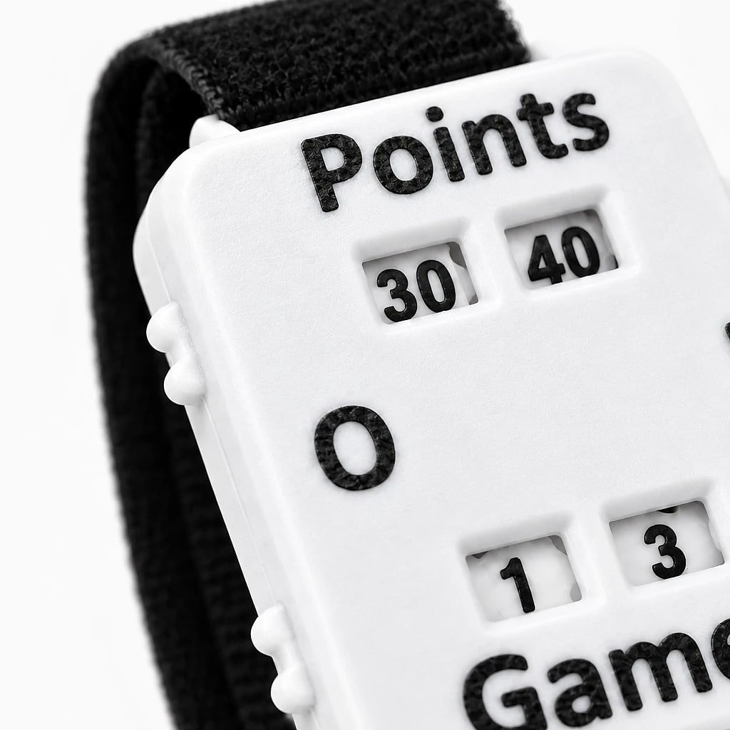 Wristband Scorekeeper, White